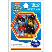 GFT01Y2343 パウ・パトロール シール＆アイロン 2WAY ワッペン 小 ペア [キャラクターグッズ]