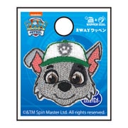 GFT01Y2350 パウ・パトロール シール＆アイロン 2WAY ワッペン ミニ ロッキー [キャラクターグッズ]