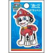 GFT01Y2355 パウ・パトロール シール＆アイロン 2WAY ワッペン 小 マーシャル [キャラクターグッズ]