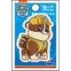 GFT01Y2356 パウ・パトロール シール＆アイロン 2WAY ワッペン 小 ラブル [キャラクターグッズ]