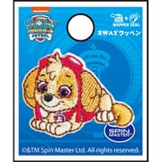 GFT01Y2364 パウ・パトロール シール＆アイロン 2WAY ワッペン ミニ ポーズ スカイ [キャラクターグッズ]