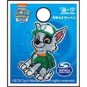 GFT01Y2365 パウ・パトロール シール＆アイロン 2WAY ワッペン ミニ ポーズ ロッキー [キャラクターグッズ]