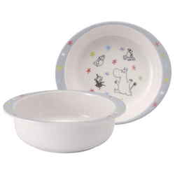 キャラクターグッズ M340 ムーミン プラスチック 子供用食器 ボウル 13cm