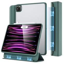 12.9インチiPad Pro（第6/5世代）用 Ascendハイブリッドケース Ascend Hybrid Case for iPad Pro 12.9 2022/2021-Forest Green