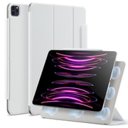 12.9インチ iPad Pro(第6/5/4世代)用 Rebound マグネット Pencil収納 折りたたみ式スリムケース Rebound Magnetic Case for iPad Pro 12.9 2022/2021/2020-Brilliant White