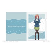 映画 五等分の花嫁 クリアファイル Winter snow Ver. 中野三玖 [キャラクターグッズ]