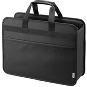 らくらくPCキャリー BOX型バッグ 15.6インチワイドPC対応 底鋲付き ブラック BAG-BOX3BK3
