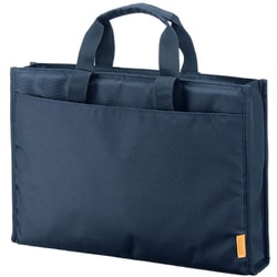 カジュアルPCバッグ 15.6インチワイドPC対応 スリム 軽量 ネイビー BAG-CA13NV