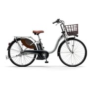 電動アシスト自転車 PAS with（パス ウィズ） 26インチ 12.3Ah 内装3段変速 ピュアシルバー 2023 PA26W