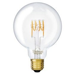 LEDフィラメント電球 Siphon（サイフォン） ボール95 クリア E26 2200K LDF102D