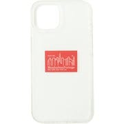 iP14-HYB-02-CR [Manhattan Portage BOX LOGO Hybrid Case iPhone 14 / 13 CLEAR]