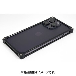 GI-435B [GILDdesign ソリッドバンパー for iPhone 14 Pro Max ブラック]