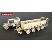 587 1/35 砲兵発電車＆弾薬運搬車 M.16 [組立式プラスチックモデル]