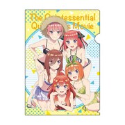 映画 五等分の花嫁 （雑誌） A4クリアファイル 集合 [キャラクターグッズ]
