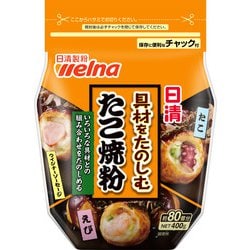 日清 具材をたのしむたこ焼粉 400g