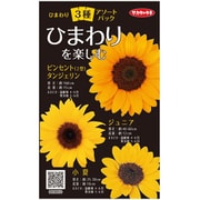 アソートパック ひまわり3種 ひまわりを楽しむ 1袋