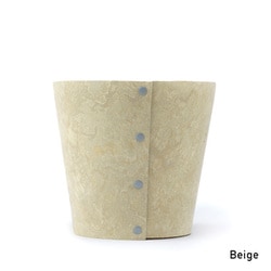Earth Pot Linoleum ＆Saucer S+ （4号、5号鉢）Beige