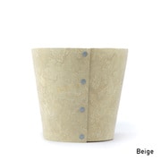 Earth Pot Linoleum &Saucer S+ (4号、5号鉢)Beige