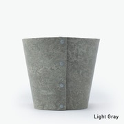 Earth Pot Linoleum &Saucer S+ (4号、5号鉢)Light Gray