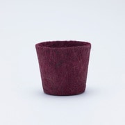 Earth Pot Coco & Saucer S Red