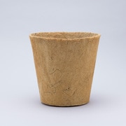 Earth Pot Coco & Saucer M White