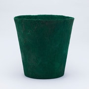 Earth Pot Coco & Saucer L Green