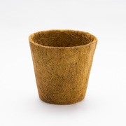 Earth Pot Coco & Saucer S+ Yellow