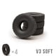 r-wpl-pt-c-v3softtire WPL JAPAN ソフトタイヤ V3 4個セット [ラジコン用パーツ]