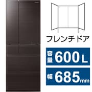 NR-F609HPX-T [冷蔵庫 HPXタイプ（600L・幅68.5cm・フレンチドア（観音開き）・6ドア・アルベロダークブラウン）]