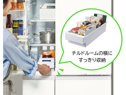 Amazon | パナソニック 冷蔵庫 幅68.5cm 513L NR-F519MEX-S