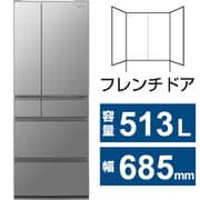 NR-F519MEX-S [冷蔵庫 MEXタイプ（513L・幅68.5cm・フレンチドア（観音開き）・6ドア・ステンレスシルバー）]