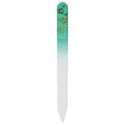 スワロフスキー チェコ製ガラス爪ヤスリ 14cm 緑