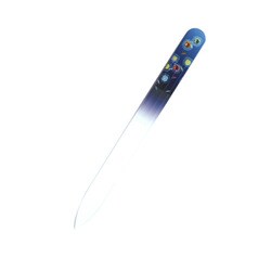 スワロフスキー チェコ製ガラス爪ヤスリ 14cm両面 夏02
