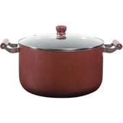 鍋 両手鍋 大型鍋 寸胴鍋 32cm 深型 IH対応 ガラス蓋付 ふっ素加工 カレー シチュー 煮物 メガサイズ HB-6674