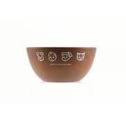 オサムグッズ【OSAMU GOODS】 木目ボウル（フェイスチラシ）Φ130mm 13587