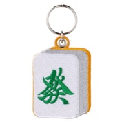 CS-86087 [麻雀刺繍キーホルダー 發]