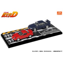 MD64211 完成品 1/64 頭文字D セットVol.11 末次トオルロードスター NA6CE&川井淳郎スカイライン ER34 [ダイキャストミニカー]