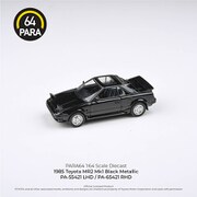 PA-55421 完成品 1/64 トヨタ MR2 MK1 1985 メタリックブラック ライトオープン LHD [ダイキャストミニカー]