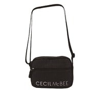 CM121105BKDENIM [セシルマクビー ショルダーバッグ ブラックデニム]