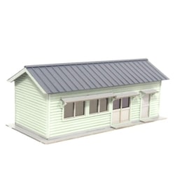 HOゲージ 2024 ペーパーキット 1/80 詰所 B [鉄道模型用品]