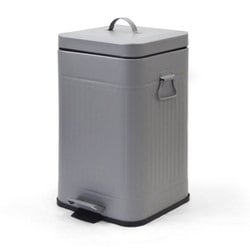 bcl Galva ダストボックス スクエア 12L マットグレー