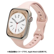 RBAWSS7453PK [Apple Watch用バンド Ultra/Series 8/7/6/5/4/3/SE 第2世代/SE 49mm/45mm/44mm/42mm シリコンスタンダードslim PK]