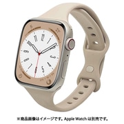 RBAWSS7454BE [Apple Watch用バンド Ultra/Series 8/7/6/5/4/3/SE 第2世代/SE 49mm/45mm/44mm/42mm シリコンスタンダードslim BE]