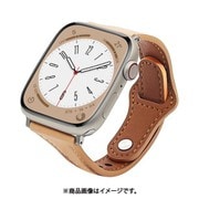 RBAWSL7457BE [Apple Watch用バンド Ultra/Series 8/7/6/5/4/3/SE 第2世代/SE 49mm/45mm/44mm/42mm ソフトレザー BE]