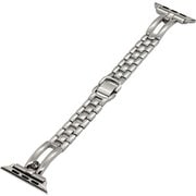 RBAWST7466SV [Apple Watch用バンド Ultra/Series 8/7/6/5/4/3/SE 第2世代/SE 49mm/45mm/44mm/42mm ステンレス slim SV]