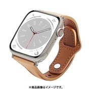 RBAWSL7470BE [Apple Watch用バンド Series 8/7/6/5/4/3/SE 第2世代/SE 41mm/40mm/38mm ソフトレザー BE]