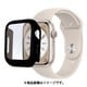 GHB3742AW45 [Apple Watch Series 8/7 45mm用 ガラス＋PC一体型ケース BK]