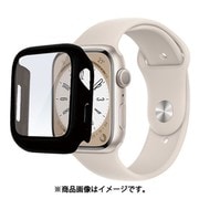 GHB3742AW45 [Apple Watch Series 8/7 45mm用 ガラス＋PC一体型ケース BK]