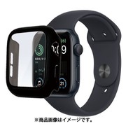 GHB3746AW44 [Apple Watch Series 6/5/4/SE 第2世代/SE 44mm用 ガラス＋PC一体型ケース BK]
