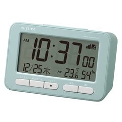 フィットウェーブ D234 青 電波 デジタル 目覚まし時計 8RZ234SR04